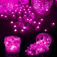 Aogist 100Pcs Balloon Lightslong Standby Time Waterproof Twinkle Mini Lightbattery Poweredround Led Ball Lamp For Latex Ballo