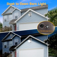 Led Barn Light Outdoor, 90W 15300Lm Dusk To Dawn Outdoor Light With Photocell, 5000K Daylight, Ip67 Waterproof, Ac110-277V, Outdoor Security Lighting, Street Light For Farmhouse/Garage (1 Pack)