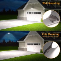 Led Barn Light Outdoor, 90W 15300Lm Dusk To Dawn Outdoor Light With Photocell, 5000K Daylight, Ip67 Waterproof, Ac110-277V, Outdoor Security Lighting, Street Light For Farmhouse/Garage (1 Pack)