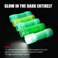 Kunhe 5 Pack Glow In Dark Flashlight Fluorescent Small Mini Led Flashlights Cob Flashlights For Kids Portable Handy Flashlight F