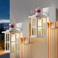 Outdoor Porch Lights With Gfci Outlet Dusk To Dawn Motion Sensor Lights With Outlet 3 Lighting Modes Exterior Wall Lantern Outs