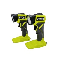 Ryobi 18V Led Light Pcl660 2Pk Bulk Packaged Handheld Green 2Pkpcl660Bt