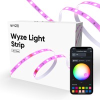 Wyze Lifestyle Light Strip 328Ft 2 Rolls Of 164Ft Wifi Led Strip Lights With 16 Million Colors Rgb Music Sync Sun Mode