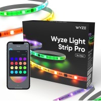 Wyze Lifestyle Light Strip Pro 164Ft Wifi Led Strip Lights Multicolor Segment Control With 16 Million Colors Rgb Music Sy