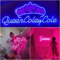 Hotfutic Custom Neon Sign Customizable Large Neon Light For Bedroom Wall Decor Led Sign Personalized Name Sign Gift For Teen G