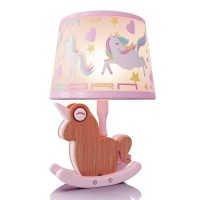 Kids Dimmable Table Lamp Child Safe Natural Wood Creative Design Ul Certified 13 Inch Handmade Small Nursery Lamp Great For