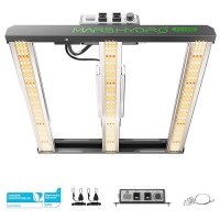 2024 Mars Hydro Fc1500 Evo 150W Samsung Lm301H Evo Led Grow Light 2X2 Ft Coverage Full Spectrum Daisy Chain Dimmable Bar Style