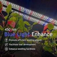 Dymond Boostgro Led Seed Starter Grow Light Full Spectrum Linkable 5000K Daylight 660Nm Red 450Nm Blue Indoor Plant Lighting