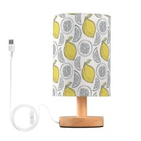 Reading Lamp Lemons Cute Yellow Room Table Lamps With Plug Table Lamp For Kids Office Noche Para Ni? Os