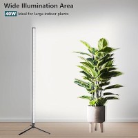 Geciliaoran Grow Light For Indoor Plants Standing Full Spectrum Led Plant Light With Stand Floor Vertical Growing Lamp With Au