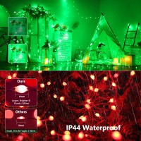 Brizlabs Fairy String Lights 2 Pack 66Ft 200 Led Color Changing Fairy Lights With Remote Plugin Rgb Fairy Lights Multicolor Tw