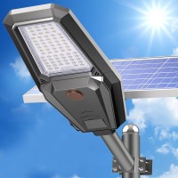 Adewalk 5200W Solar Street Light Commercial Solar Street Lights Outdoor Dusk To Dawn Solar Outdoor Light With Motion Sensor An