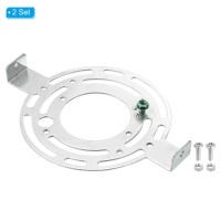 Patikil 145Mm 571 Universal Light Fixture Mounting Bracket Kit 2Set Light Crossbar Round Ceiling Plate For Wall Light Clo