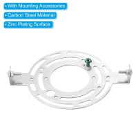 Patikil 145Mm 571 Universal Light Fixture Mounting Bracket Kit 2Set Light Crossbar Round Ceiling Plate For Wall Light Clo