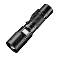 Superfire Rechargeable 2000 High Lumens Led Flashlights Super Bright Flashlight With Zoomable Tactical Flashlights For Emergenc