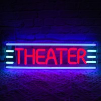 Movie Theater Neon Signs Theater Neon Lights For Home Theater And Theater Party Decorationsneon Sign For Theaters Gatherings Wi