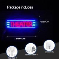 Movie Theater Neon Signs Theater Neon Lights For Home Theater And Theater Party Decorationsneon Sign For Theaters Gatherings Wi