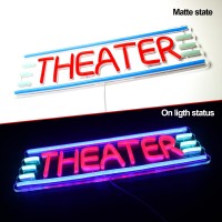 Movie Theater Neon Signs Theater Neon Lights For Home Theater And Theater Party Decorationsneon Sign For Theaters Gatherings Wi