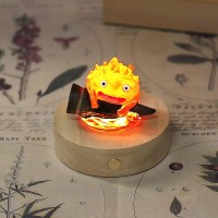 Kymar Howl'S Moving Castle - Castle Night Light, Calcifer, Led Battery Operated Night Lamp For Kids Bedrooms, Gifts (Castle)