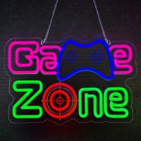 Gamer Neon Sign Bright And Dimmable Large Colorful Cool Neon Light For Gaming Video Room Bedroom Wall Decor Usb Powered Led Ga