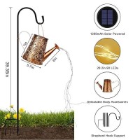 Solar Watering Can With Lights Solar Outdoor Lights Decorative Solar Garden Lights Solar Lanterns Hanging Garden Lights For Gar