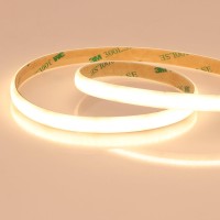 Joylit Diffused Cob Led Light Strip 24V 3000K Warm White 164Ft 525Lmft Super Bright Ul Premium Milky White Gel Coated Waterpro