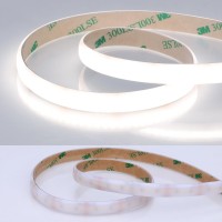 Joylit Diffused Cob Led Light Strip 24V 5000K Daylight White 164Ft 540Lmft Super Bright Ul Premium Milky White Gel Coated Wate