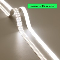 Joylit 24V Diffused Led Light Strip Waterproof 4000K Natural White 164Ft 280Ledsm Dotless 533Lmft Super Bright Ul Pro Cri 92