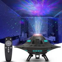 Ufo Galaxy Projector Star Projector Led Lights For Bedroom Night Light For Kids Or Adults Room Decor Game Room Gifts For Ch