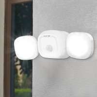 Moragin Batteryoperated Motion Sensor Lights Outdoor Wireless Led Flood With Detector Activated Security Lightfor Outside Hous