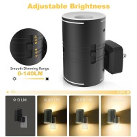 Aurste Led Night Light Plug In Modern Night Lights Plug Into Wall Dusk To Dawn Sensor Soft White 3000K 0140Lm Adjustable Br