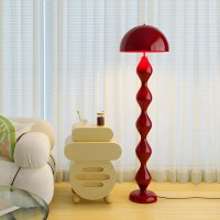 Litfad Unique Floor Lamp With Iron Shade And Foot Switch Modern Floor Light For Stylish Indoor Lighting 3 Color Temperatures 1