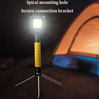 Portable Keychain Work Light, Double Side Cob Pocket Flashlights Rechargeable Ipx4 Waterproof 1000Lm Cob Lanterns Led Xpe Edc Lights For Outdoor Camping Hiking