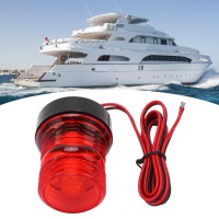 Generic Boat Led Navigation Light 360 All Round Anchor Light Marine Stern Light Red Light For Sailing Dc 12V-24V, Genericxdg3Creqf8