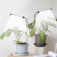 Weeleegoo Grow Light 2 Pack 6000K Full Spectrum Gooseneck Growing Lamp For Indoor Pot Plants Bonsaiplanthouseplants Dimmable