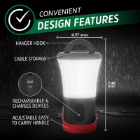 Energizer Power Indicator Lantern Rechargeable Led Lantern With Digital Power Indicator And Builtin Usb Power Bank 1 200 Lume