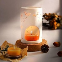 36Pcs Pure Beeswax Tealight Candles Natural Scent Clear Cup Raw