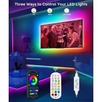 Moriacc Led Strip Lights 23Ft For Tv 75100Inch Tv Backlight Tv Lights Behind Icrgb Smart Led For Tv With App Remote Control