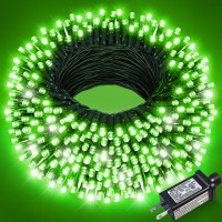 Christmas Lights Outdoor 100Ft 300 Led String Lights For Outside 8 Modes Timer Memory Function Waterproof Plug In Fairy T