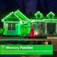 Christmas Lights Outdoor 100Ft 300 Led String Lights For Outside 8 Modes Timer Memory Function Waterproof Plug In Fairy T