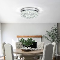 118 Modern Crystal Chandeliers Flush Mount Ceiling Light Fixture Led Chandeliers With Crystals Hallway Light Bedroom Chandel