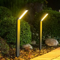 Solar Lights Outdoor Waterproof, 2 Pack Led Solar Garden Lights. For Outside, Yard, Patio, Landscape, Walkway.