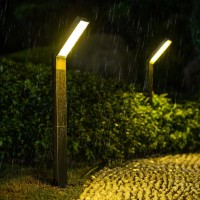 Solar Lights Outdoor Waterproof, 2 Pack Led Solar Garden Lights. For Outside, Yard, Patio, Landscape, Walkway.