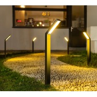 Solar Lights Outdoor Waterproof, 2 Pack Led Solar Garden Lights. For Outside, Yard, Patio, Landscape, Walkway.