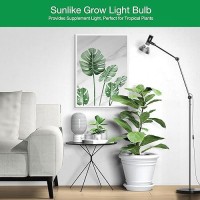 Led Grow Light Bulb For Indoor Plants Full Spectrum 320W Equivalent Plant Light Bulb E26 Base 4000K Plant Grow Light Bulb Gr