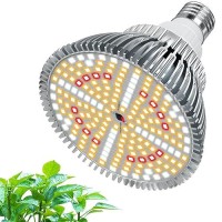 Led Grow Light Bulb For Indoor Plants Full Spectrum 320W Equivalent Plant Light Bulb E26 Base 4000K Plant Grow Light Bulb Gr