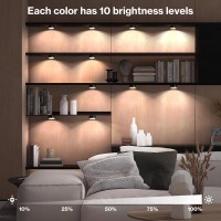 Cadrim Puck Lights 13 Colors Changeable Led Puck Lightings Led Lights For Bedroom Under Cabinet Lights Under Cabinet Lightin