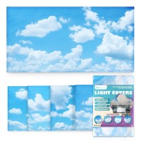 Fluorescent Light Covers For Ceiling Lights Magnetic Cloud Cover For Fluorescent Or Led Fixture Must Haves For Teacher Suppl