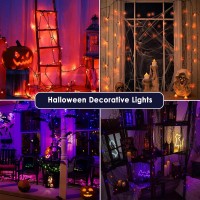 Albelt Smart Color Changing Halloween Lights And Christmas Lights 66Ft 200 Led Fairy Led String Lights With Remote Timer Rgb