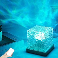 Vebero Auraglimmer Tesseract Lamp, 16 Color Crystal Lamp Led Night Light/Northern Lights Lamp, Midnight Aurora Glow, Room Decor Night Light Remote Controlled (Size : Plug In)